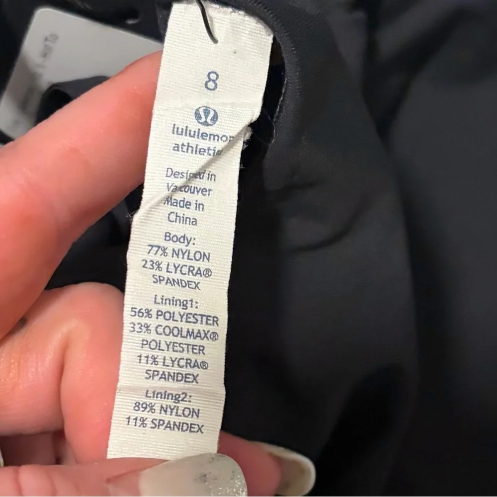 Lululemon – Hot To Street Tank – Black – Size 8